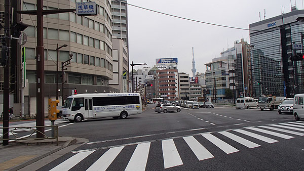 スカイツリーが見える景色